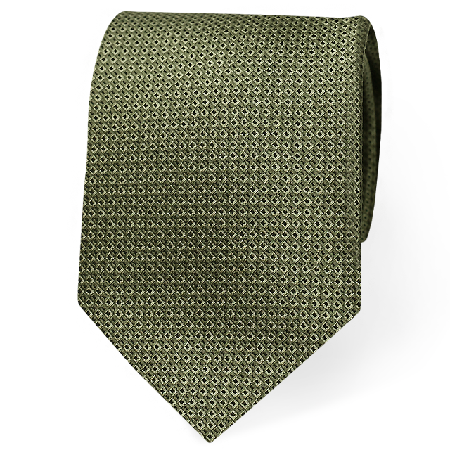 R-pattern tie-32 (올리브그린)