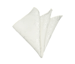 handkerchief 073 - ivory