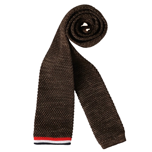 Knit Tie - Brown (3색 띠)